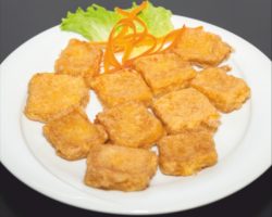 Кашкавал пане на хапки